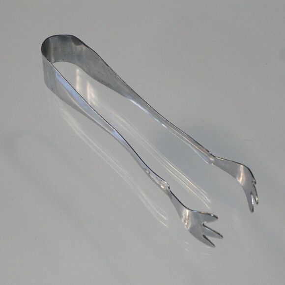 Ice Sugar Cube Tong Kitchen Bar Tool Stainless Steel - Picture 1 of 4